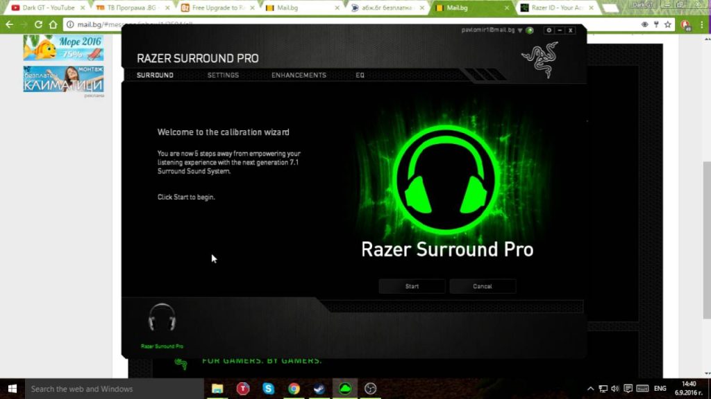 Download del codice di attivazione di Razer Surround Pro 9.18.7 Crack Plus [2022]